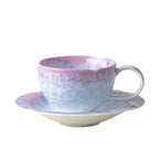 Crystalline Glaze Ceramic Coffee Cup with Kiln-Transmutation Effects 200 ml/6.76 fl oz