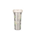 Pure Titanium Insulated Tumbler with Gardenia Pattern 500 ml/16.91 fl oz