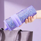 Titanium Crystal Gradient Car Tumbler with Straw 710 ml/24.01 fl oz