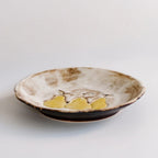 Vintage Pear Handmade Ceramic Coffee Cup and Saucer Set 250 ml/8.45 fl oz