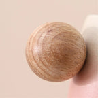 Ceramic Mug with a gradient-pattern wooden ball handle 200 ml/6.76 fl oz